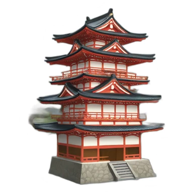 edificios japon sticker
