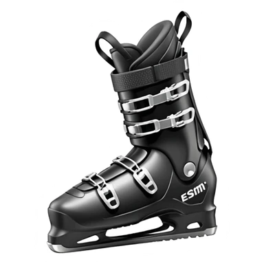 chaussure ski sticker