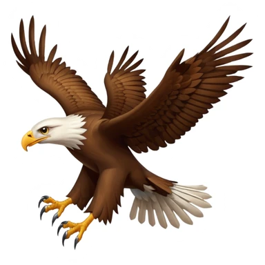 Flying eagle  sticker