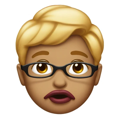 lipbite with shades sticker