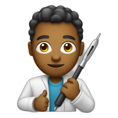 black Informaticien with screwdriver sticker