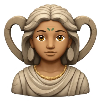 statue in brazil sticker