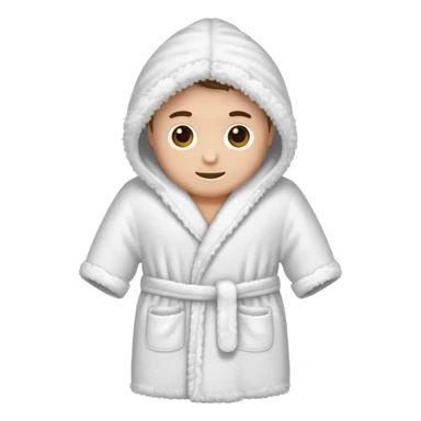 bath robe sticker
