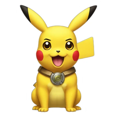 pokemon-antient-pikachu sticker