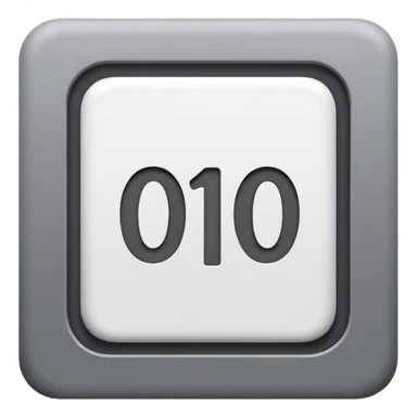 100 dans un carre gris sticker