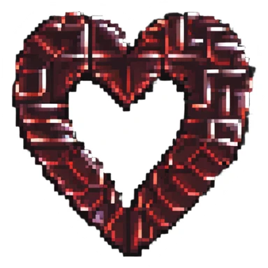 red wine heart sticker