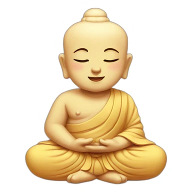 cute buddha sticker