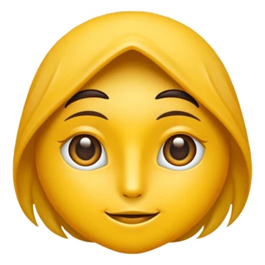 یه ایموجی بساز که چشماش سمت بالاعه و دوتا دستش زیر چونه اشه  sticker