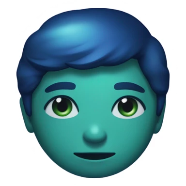 Dark iridescent sticker