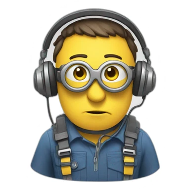 tech support minion sticker