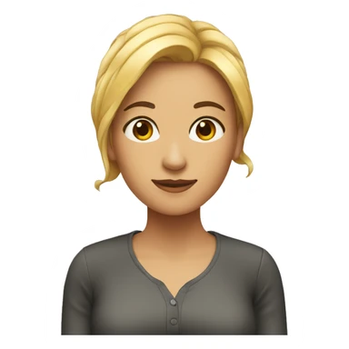 tall woman growing sticker