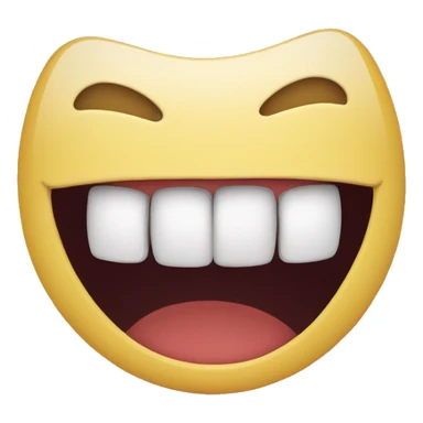 Covering mouth while laughing  sticker