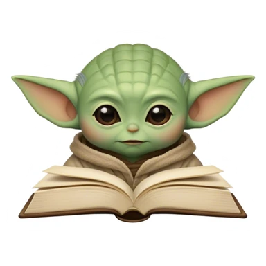 baby yoda books sticker