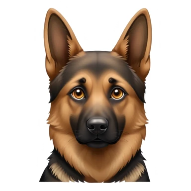German Shepard sticker