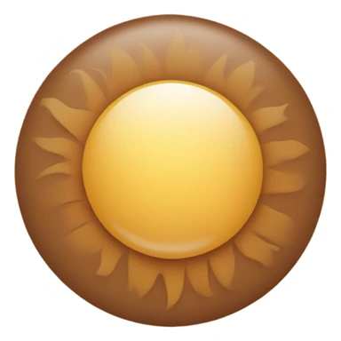 brown beige ☀️ sticker