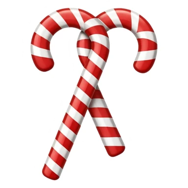 candy cane regular stripes sticker