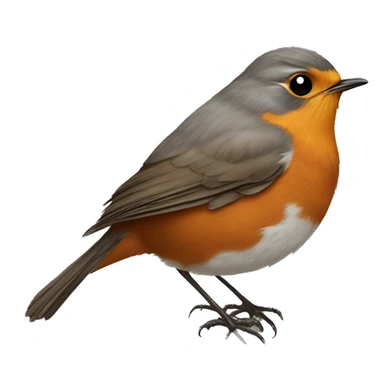 Robin bird sticker