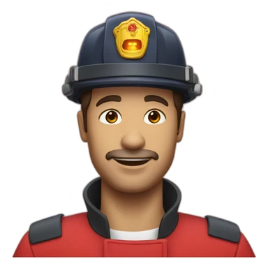 Pompier de paris sticker