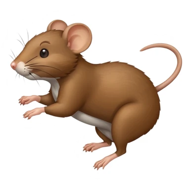 rat running on 4 sticker