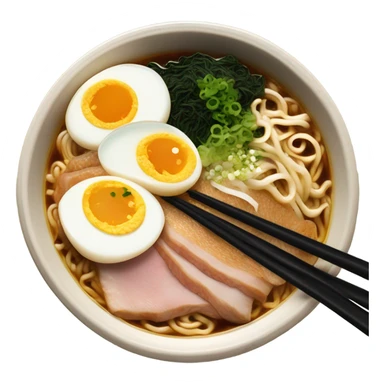 Japanese style ramen sticker