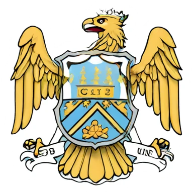 manchester city logo sticker