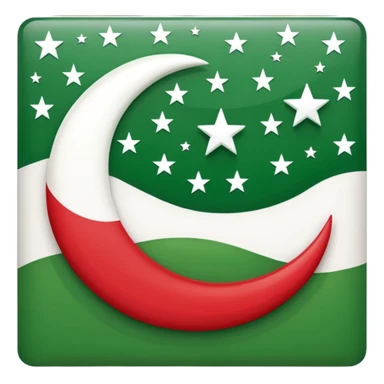 Chechen flag emoji sticker