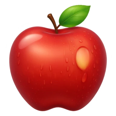 shower apple sticker
