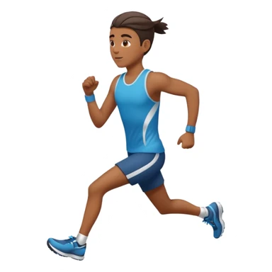 persona corriendo sticker