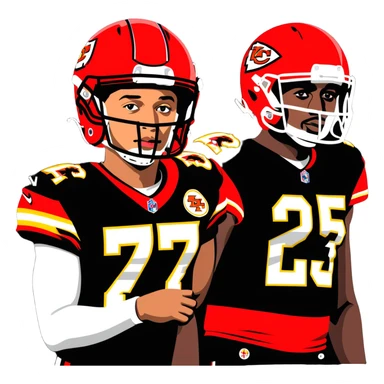 Patrick mahomos and p diddy sticker