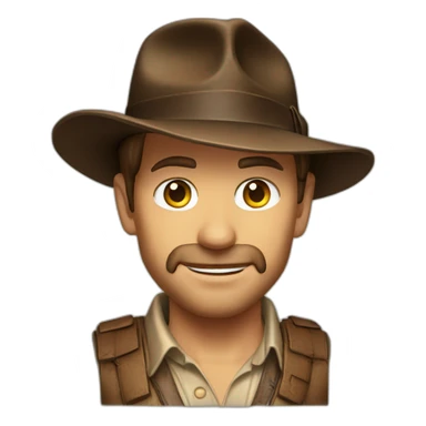 indiana jones sticker