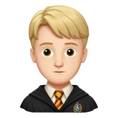 Hugh Mitchell is colin creevey in harry potter, wear hogwarts uniform sticker