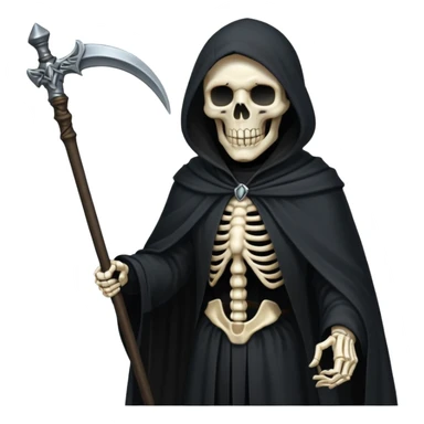 Grim reaper sticker