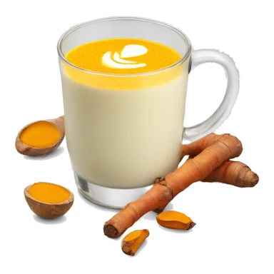 Turmeric milk sticker