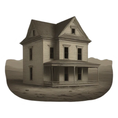 Abandoned House Built: 1875 sticker