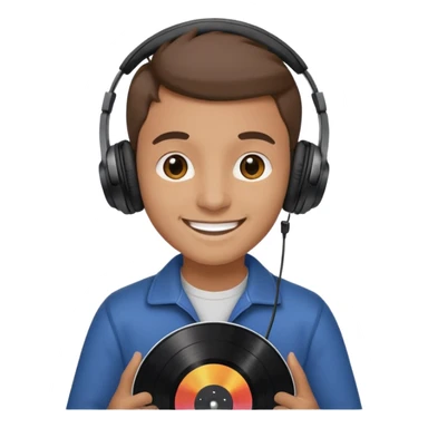 Vinyl Record Collector sticker