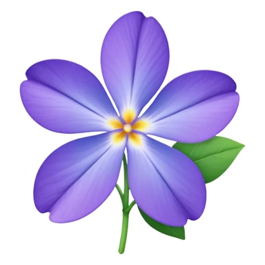 flower periwinkle sticker