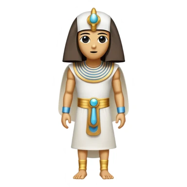 eqyptian god medjed with legs sticker