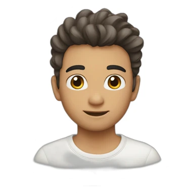 Corazón 🤍 blanco sticker