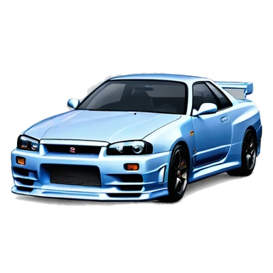 Nissan Skyline R34 sticker