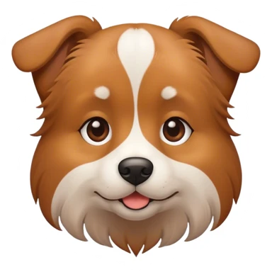 Голова милого пёсика sticker