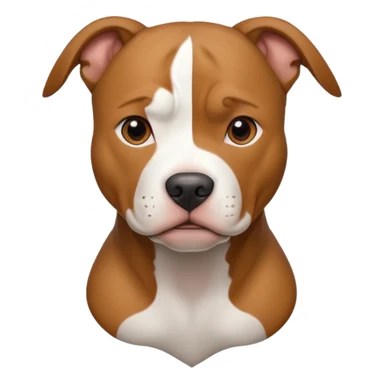 Pitbull dog sticker