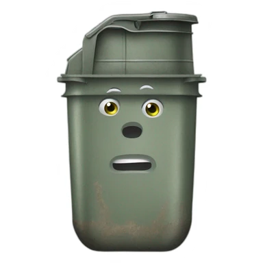 Trash nokia phone sticker