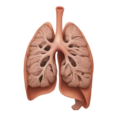 Anatomical Lung  sticker
