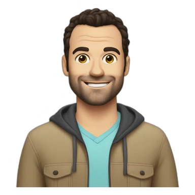 nick miller sticker