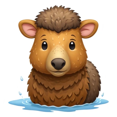 carpincho de ibera corrientes sticker