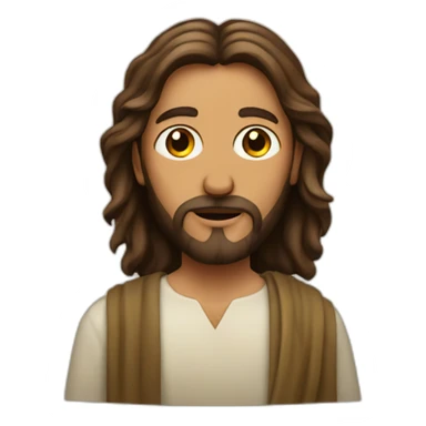 Jesus in israel sticker