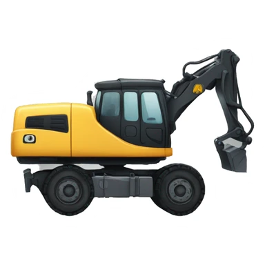 escavadeira hidraulica sticker