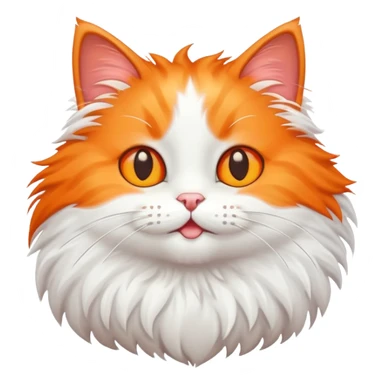 fake cartoon cat sticker