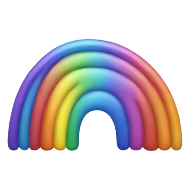 Pretty rainbow  sticker