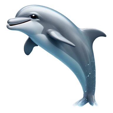 Dolphin jumping out of the water sticker